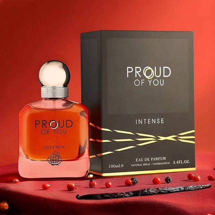 عطر ادکلن مردانه جورجیو آرمانی امپریو آرمانی استرانگر ویت یو اینتنسلی فراگرنس ورد مدل پرود آف یو اسنتنس (Fragrance World Giorgio Armani Emporio Armani Stronger With You Intensely)