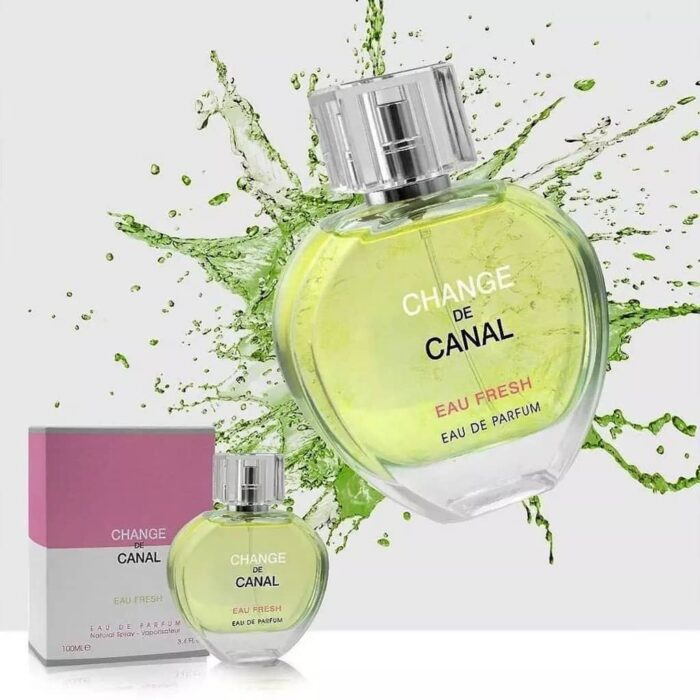 عطر ادکلن زنانه شنل چنس او فرش فراگرنس ورد مدل چنج د کانال او فرش (Fragrance World Chanel Chance Eau Fraiche)