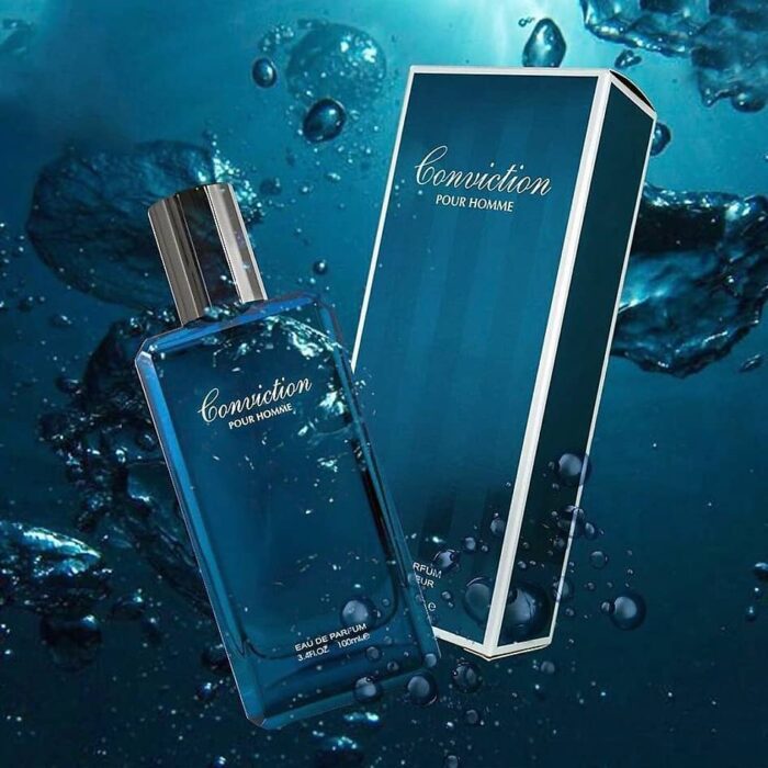 عطر ادکلن مردانه دیویدوف کول واتر فراگرنس ورد مدل کانویکشن (Fragrance World Davidoff Cool Water)