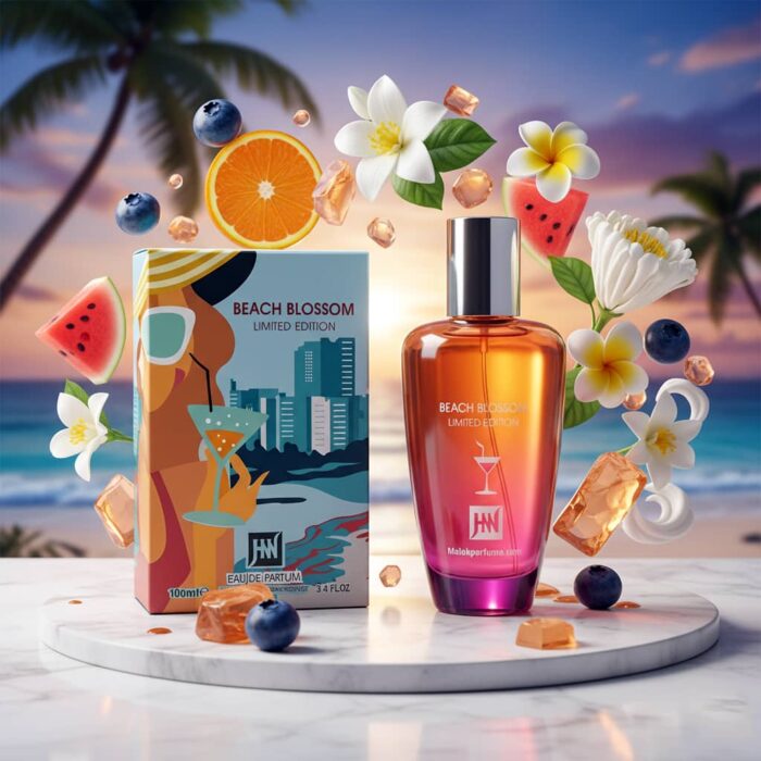 عطر ادکلن زنانه اسکادا میامی بلوسوم جانوین جکوینز مدل بیچ بلوسوم (Jackwins ESCADA Miami Blossom) حجم 100 میل