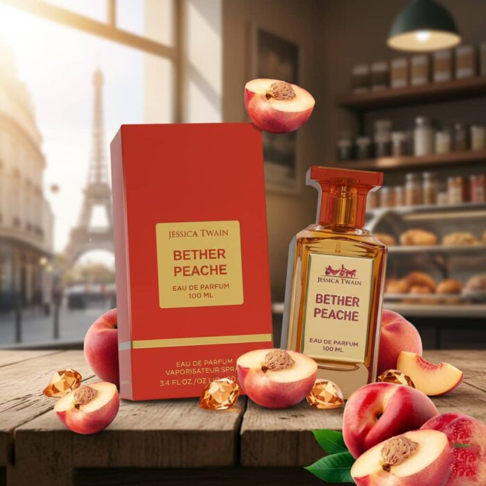 عطر ادکلن زنانه مردانه تام فورد بیترپیچ جسیکا توین فرانسه مدل تام فورد بیترپیچ ( Jessica Twain BETHER PEACHE) حجم 100 میل