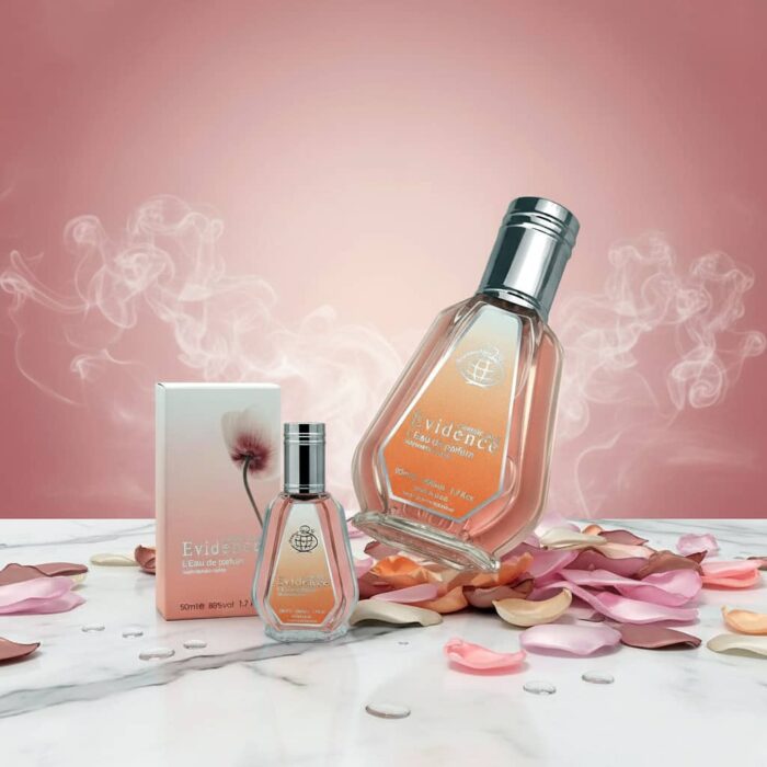 عطر ادکلن زنانه ایوروشه اویدنس فراگرنس ورد مدل اویدنس (Fragrance World Evidence) حجم 50 میل