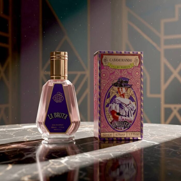 عطر ادکلن زنانه ر فراگرنس ورد مدل لا بروتا (Fragrance World Casamorando La Bruta) حجم 50 میل