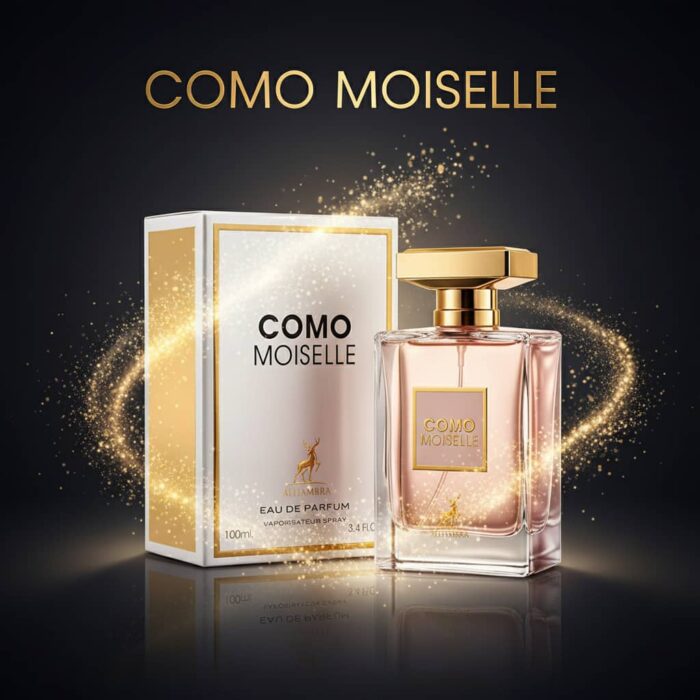 عطر ادکلن زنانه شنل کوکو مادمازل الحمبرا مدل کومو مازل (Maison Alhambra Como Moiselle) حجم 100 میل