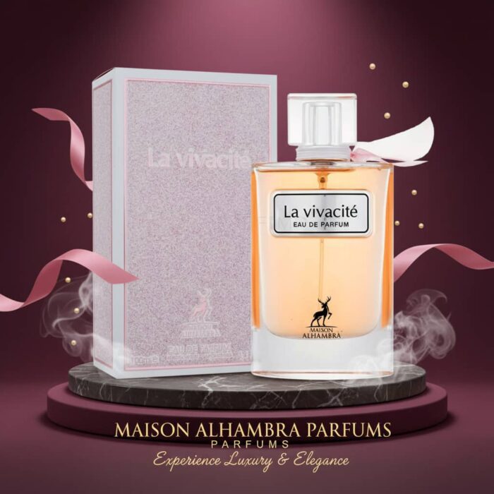 عطر ادکلن زنانه لانکوم لا ویه است بله الحمبرا مدل لا ویواسیت (Maison Alhambra La vivacite) حجم 100