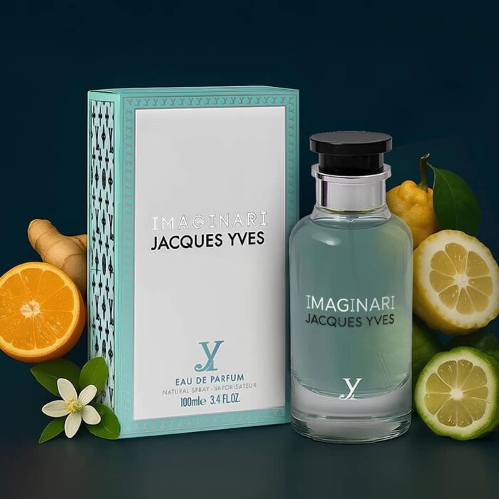 عطر ادکلن زنانه مردانه لویی ویتون ایمجینیشن فراگرنس ورد مدل ایمجینری ژاک ایو (Fragrance World Jacques Yves Imaginari) حجم 100 میل
