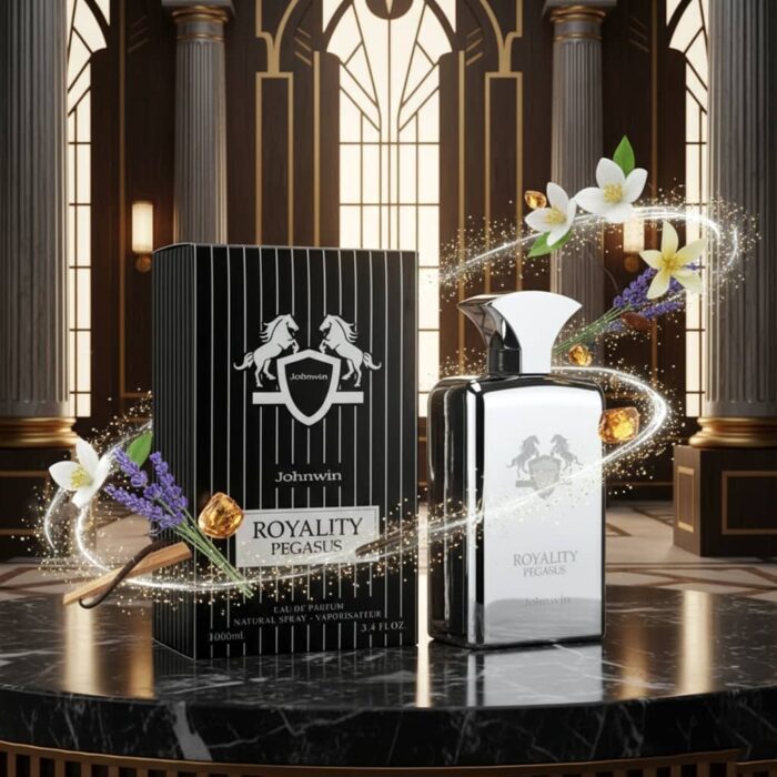 عطر ادکلن مردانه پرفیوم دو مارلی پگاسوس جانوین جکوینز مدل رویالیتی پگاسوس (Johnwin – Jackwins Royality Pegasus) حجم 100 میل