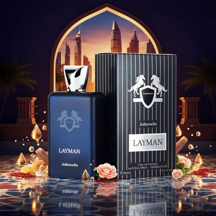 عطر ادکلن مردانه پرفیومز دو مارلی لیتون جانوین جکوینز مدل لیمن (Johnwin – Jackwins Layman) حجم 100 میل