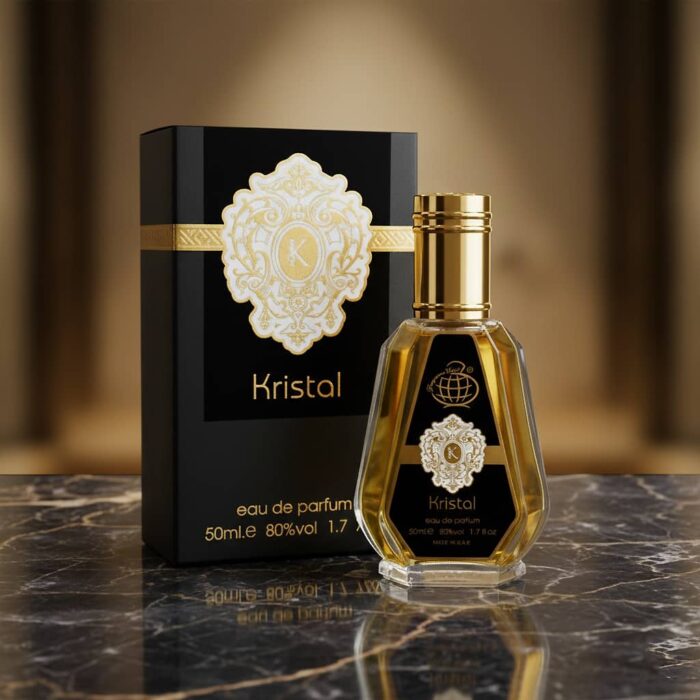 عطر ادکلن زنانه مردانه تیزیانا ترنزی کیرکه فراگرنس ورد مدل کریستال (Fragrance World Kristal) حجم 50 میل