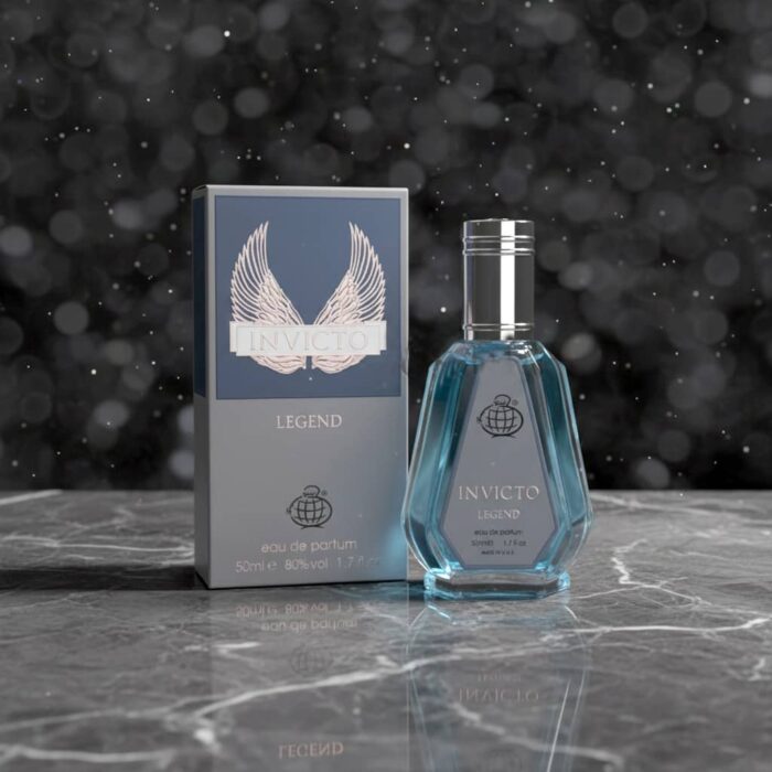 عطر ادکلن مردانه پاکو رابان اینوکتوس لجند فراگرنس ورد مدل اینوکتو لجند (Fragrance World Invicto Legend) حجم 50 میل