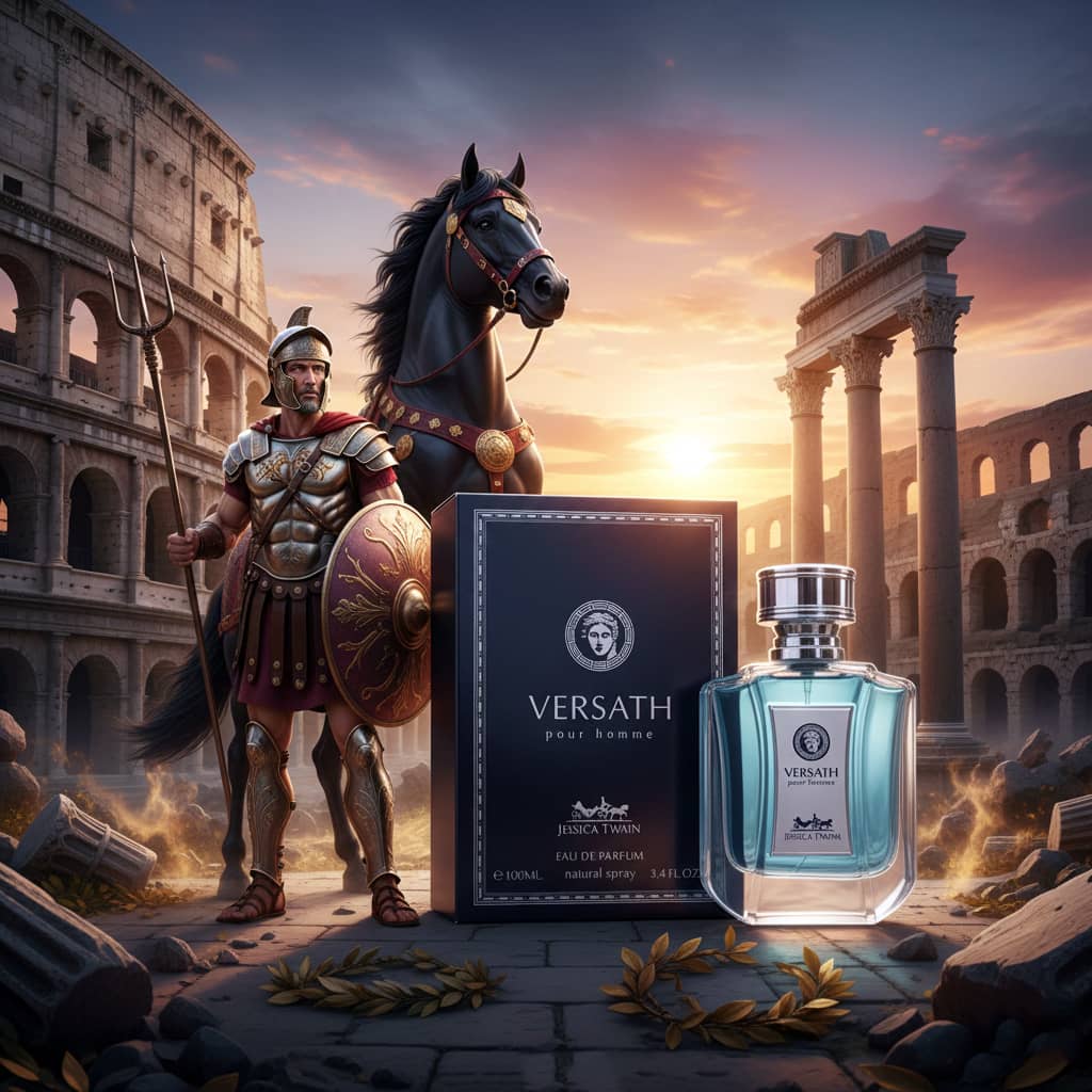 عطر ادکلن مردانه ورساچه پور هوم جسیکا توین فرانسه مدل ورساچ پور هوم (jessica twain Versath Pour Homme) حجم 100 میل