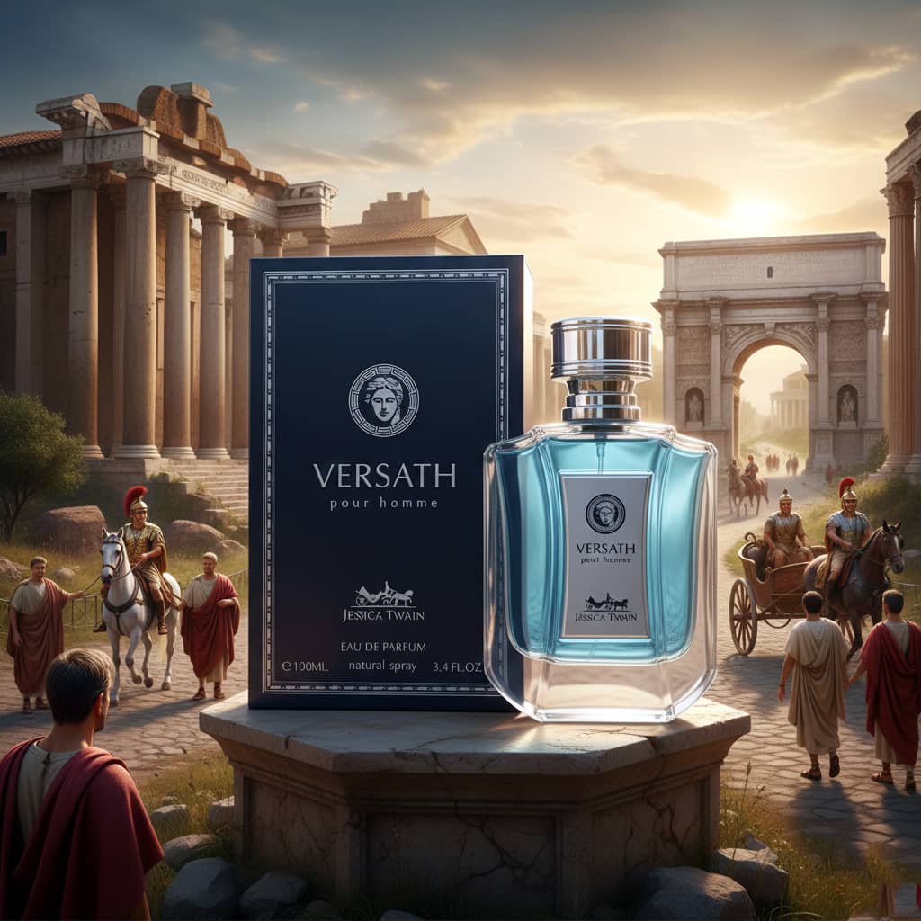 عطر ادکلن مردانه ورساچه پور هوم جسیکا توین فرانسه مدل ورساچ پور هوم (jessica twain Versath Pour Homme) حجم 100 میل